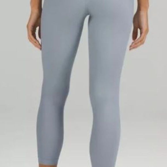 NWT lululemon Wunder Train HR Tight 28" Chambray Blue - Picture 4 of 5